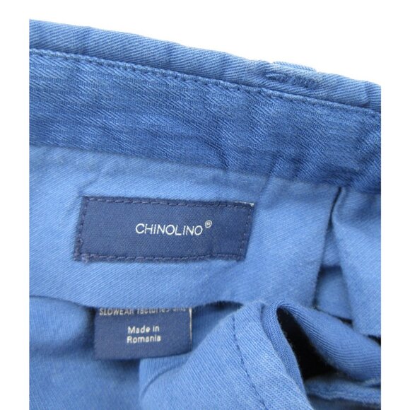 Incotex Pants 38 Chinolino Linen Blend Trousers Standard Fit 38X28 - Picture 11 of 14